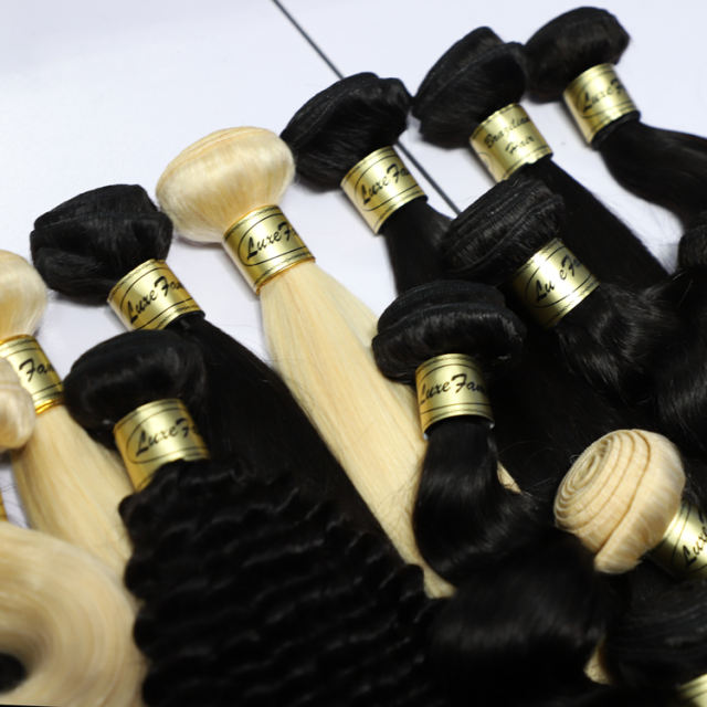 Luxefame 12a Silky Straight Vietnamese Original Super Double Drawn Cuticle Aligned Human Hair Bundles