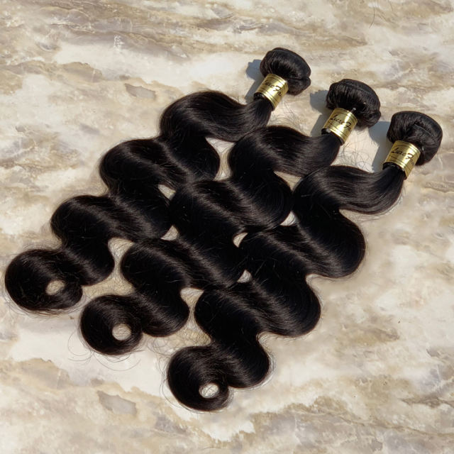 Factory price 10a unprocessed virgin brazilian hair bundle, brazilian cuticle aligned hair
