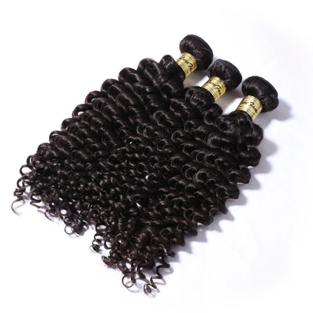 14 32 40 inch thick virgin high quality mink cuticle aligned unprocessed Burmese Indian human hair Deep curly wave one bundle