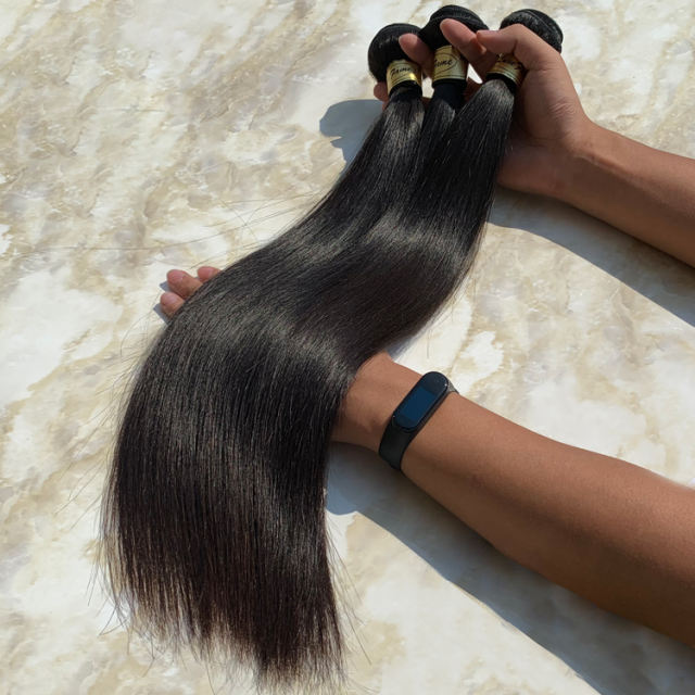 Luxefame Raw Brazilian Straight Human Hair Weave Bundles,Raw Wholesale Bundle Virgin Hair Bundle