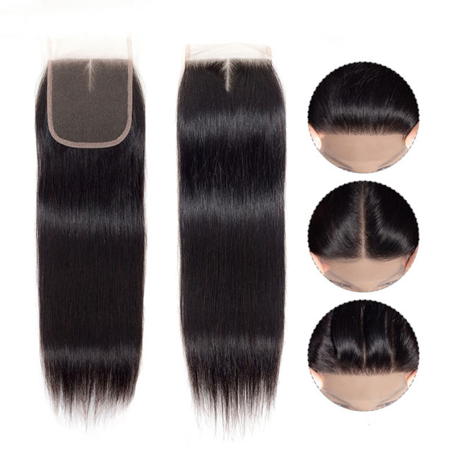 Invisible Lace Raw Unprocessed Hd Closure,4x4 Illusion Lace Closure