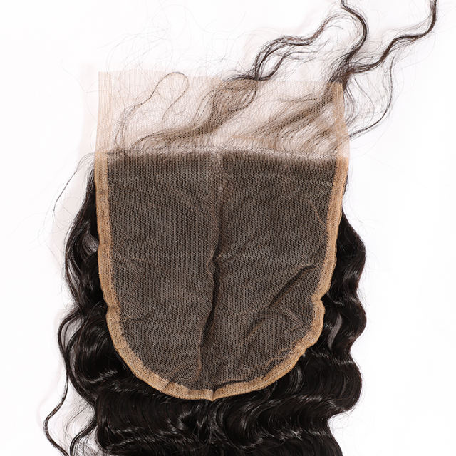 Brazilian Deep Wave 5x5 Hd Lace Closures,Free Part 10a Straight Human Hair Closure