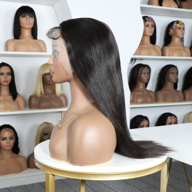 Shipping Overnight Shipping Indian 13x4 Lace Frontal Wig For Black Women Virgin Hair Lace Wig Vendors