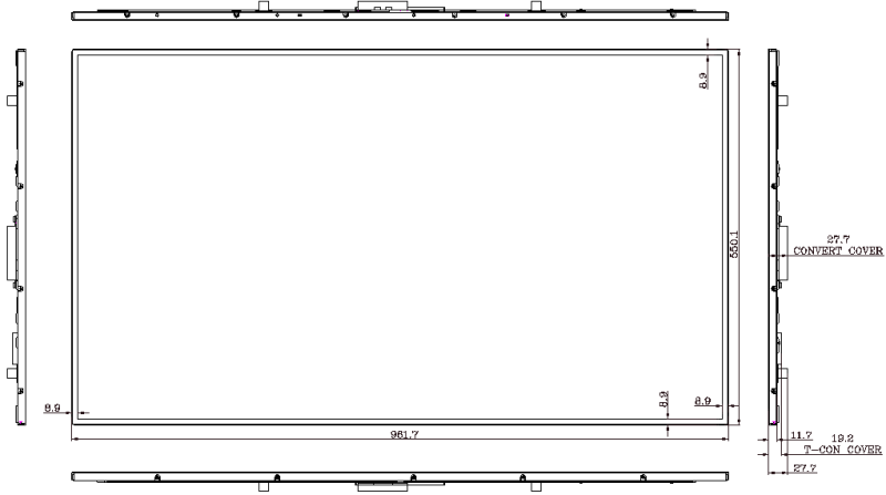 DV430FHM-NN1 BOE 43 inch lcd display