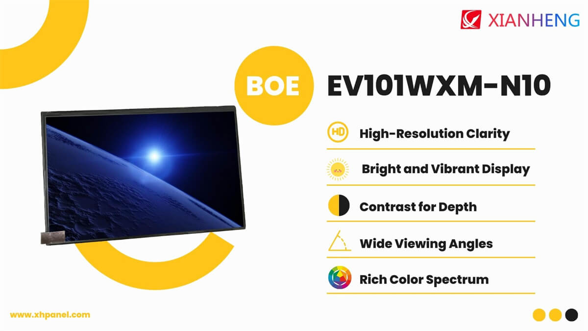 Revolutionizing Industries: Unveiling the BOE 10.1-inch LCD Screen EV101WXM-N10