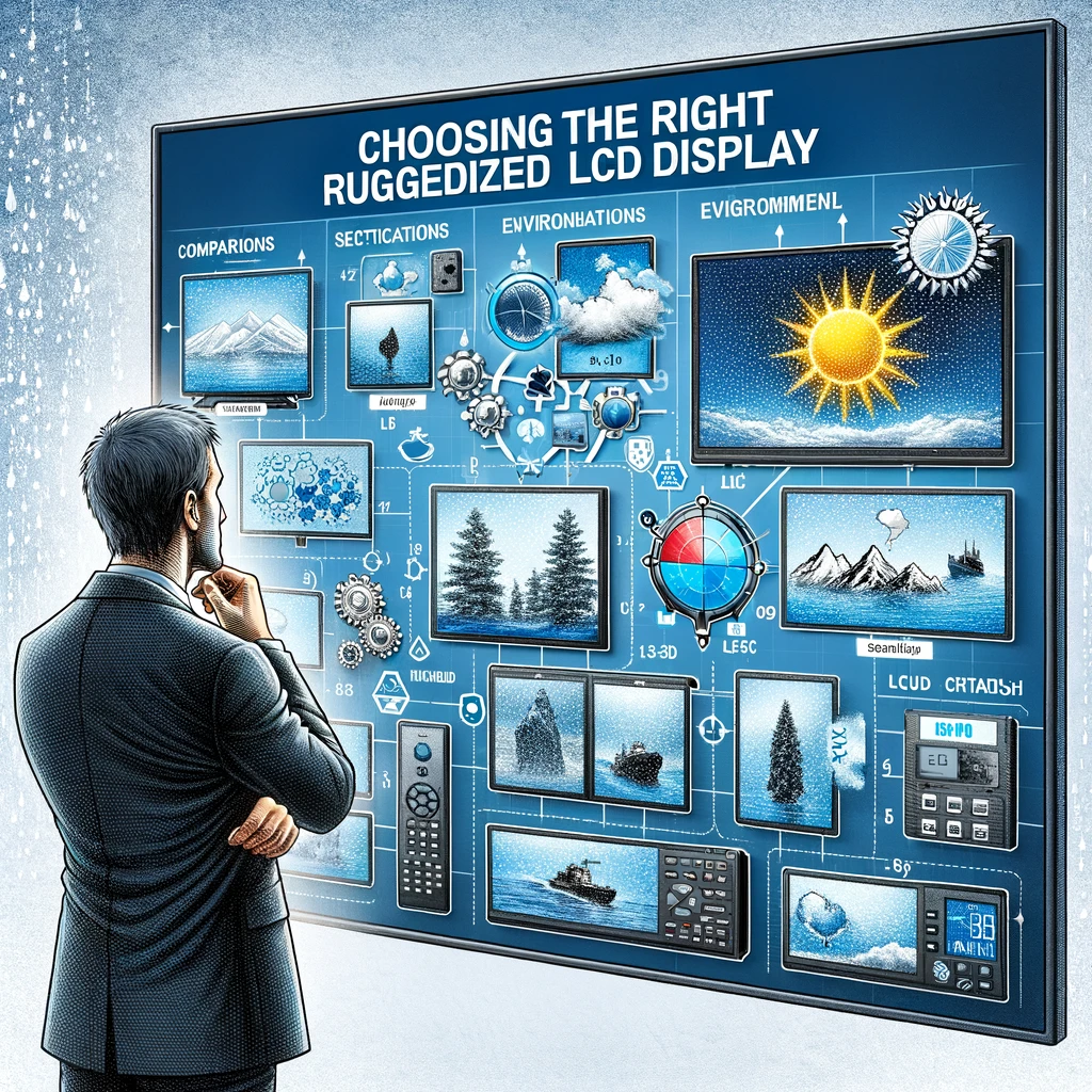 Choosing the Right Ruggedized LCD Display
