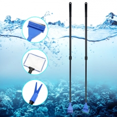 5-in-1 Aquarium Cleaning Kit: Extension Type