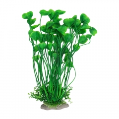 Artificial Lifelike Aquarium Plants: Heart-shaped Leaf