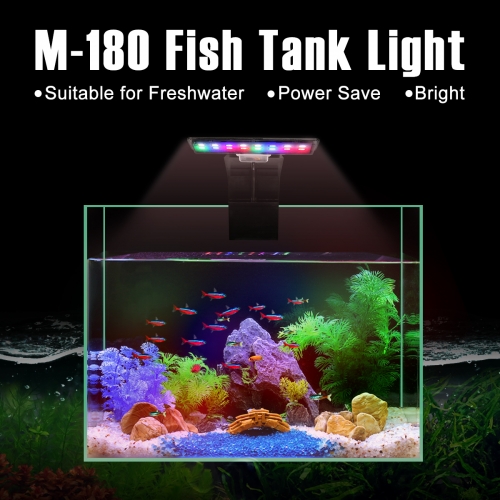 Aquarium LED Blue Light Freshwater Grow Light 5W Colorful