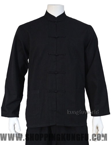 100% Cotton Kung fu Jacket Tai chi Uniform Martial arts Wing Chun Suit