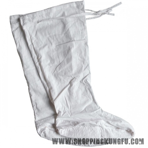 White Cotton Wudang Taoist  Socks Tai chi Footwear