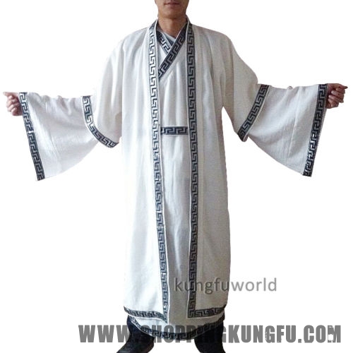 Custom Unisex Wudang Taoist Long Robes Tai chi Uniforms