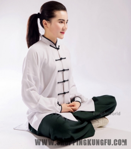 Unisex Kung fu Wushu Tai chi Uniforms Martial arts Wing Chun Shaolin Suit