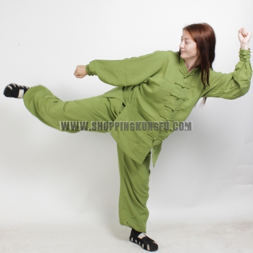 Women's Tai chi Uniform Kung fu Wing Chun Martial arts Morning Excercise Suit
