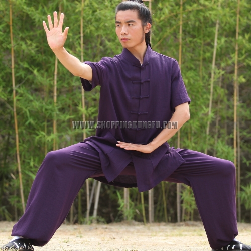 Wudang Taoist Shortsleeves Tai chi Uniform Wushu Martial arts Kung fu Suit