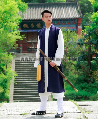 25 Colors Long Vest for Kung fu Tai Chi Uniforms Martial arts Wing Chun Suit