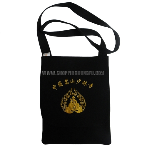 High Quality Shaolin Kung fu Fans Buddhist Bag with Beautiful Culture Embroidery