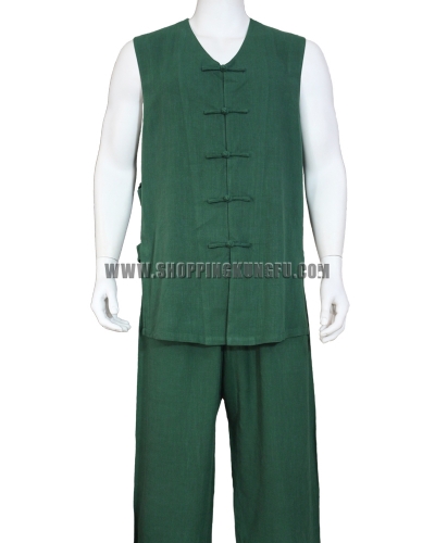 New Arrival Summer Shaolin Kung fu Suit   Soft Thick Cotton  10 colors