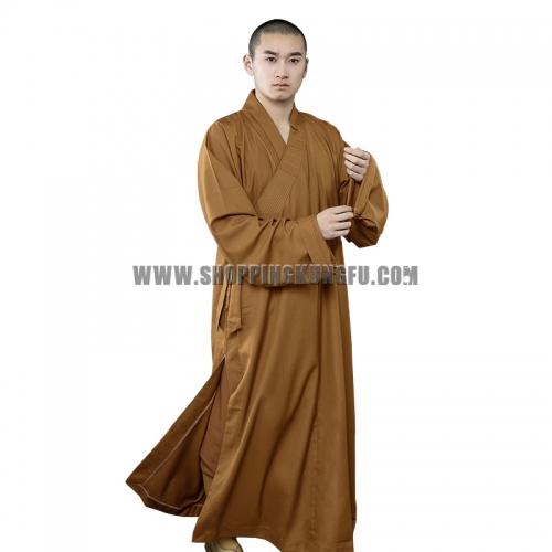 Thick Cotton Buddhist Monk Robe Shaolin Kung fu Uniform Martial arts Wushu Suit