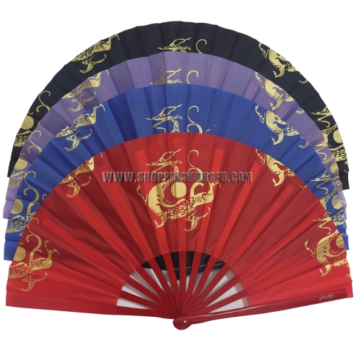 High Quality Bamboo Chinese Kung fu Fans Wushu Tai chi Fan