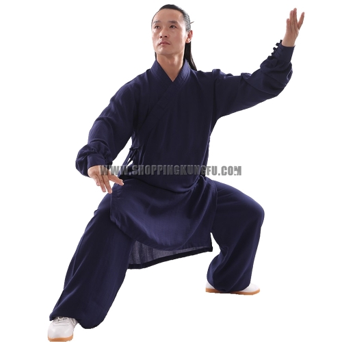 Custom Summer Wudang Taoist Robe Shaolin Kung fu Tai Chi Uniform Wing Chun Suit