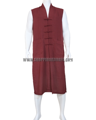 25 Colors Buddhist Monk Dress Long Vest Meditation Robe