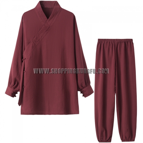 25 Colors Wudang Taoist Robe Kung fu Suit Tai Chi Uniform Wushu Clothes
