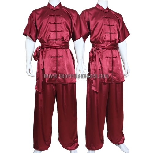 Summer Changquan Tai chi Uniform Kung fu Suit Martial arts Wing Chun Sets