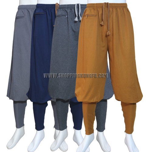 4 colors new design buddhist pants cotton blends soft and comfortable