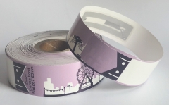 RFID Thermal Paper Wristband/RFID Thermosensitive Paper Wristband