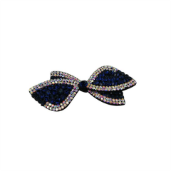 Nouveautés accessoires artisanat strass nœuds papillon filles chaussures princesses chaussures brillantes articles floraux accessoires wholesale