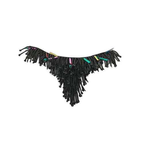 Fashion hot-selling custom bead tube tassel beard brooch caterpillar sequins epaulettes shoe flower accessories wholesale