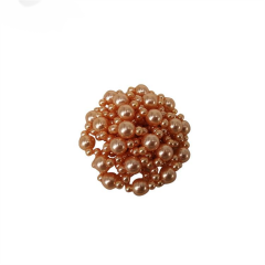 Fashion customization best-selling hand-stitched pearl bayberry ball flower hairpin clothing footwear clothing accessories wholesale