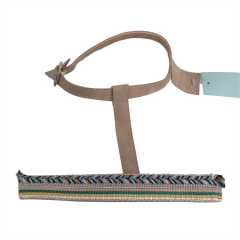 Máquina de coser cosido a mano cuentas flecos trenzado con parte superior semiacabado mujer sandalias de verano zapatos accesorios