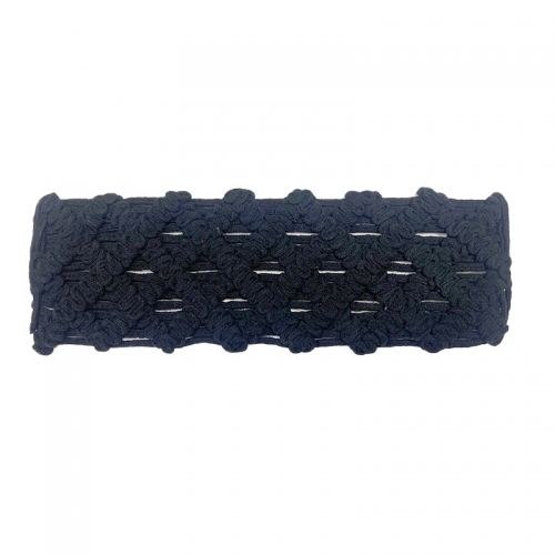 Processing customized shoes upper semi-finished beading embroidery weaving hot drilling paste chain laser technology sandals PU imitation leather velvet material for export special supply