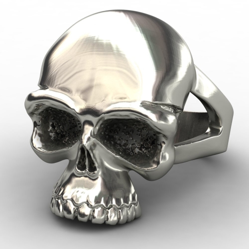 EVBEA Newest Skull Stainless Steel Skull Ring for Man Personality Biker Jewelry Wholesale Factory Price