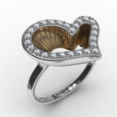 Diamond Ring Fashion Jewelry Engagement Ring  Romantic Jewelry