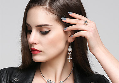 Women's Skull Jewelry Set