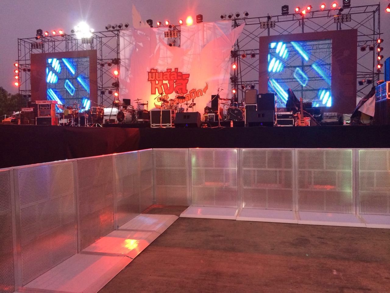 Event/Concert Used Barrier Aluminum Alloy Stage Barrier