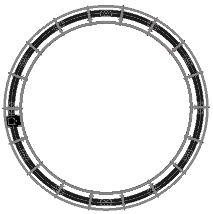 Rotating Circle Lighting Truss System Round Truss