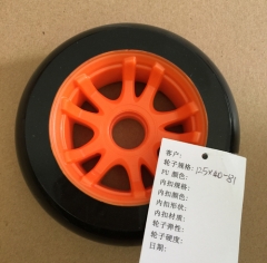 125*40mm wheels