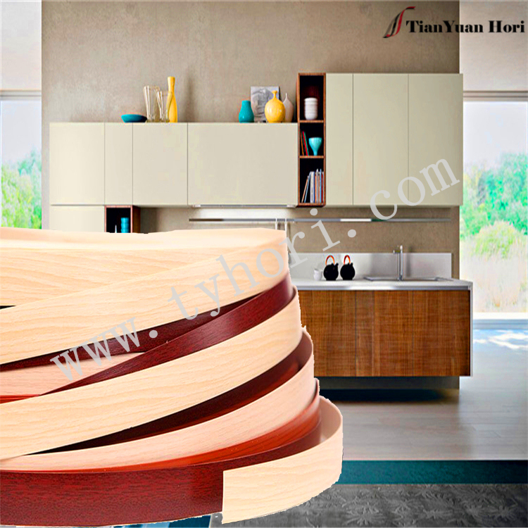 factory direct wholesale melamine decorative trimmer accessories furniture wood edging strip