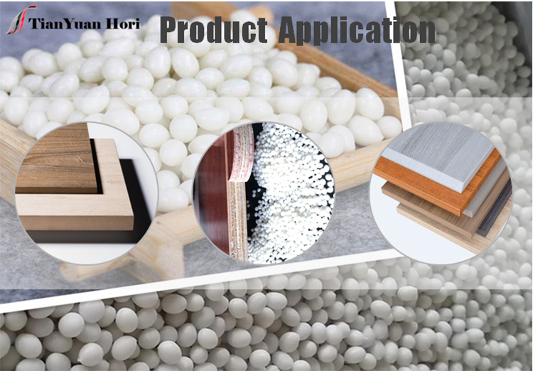 edge banding hot melt adhesive pellets display