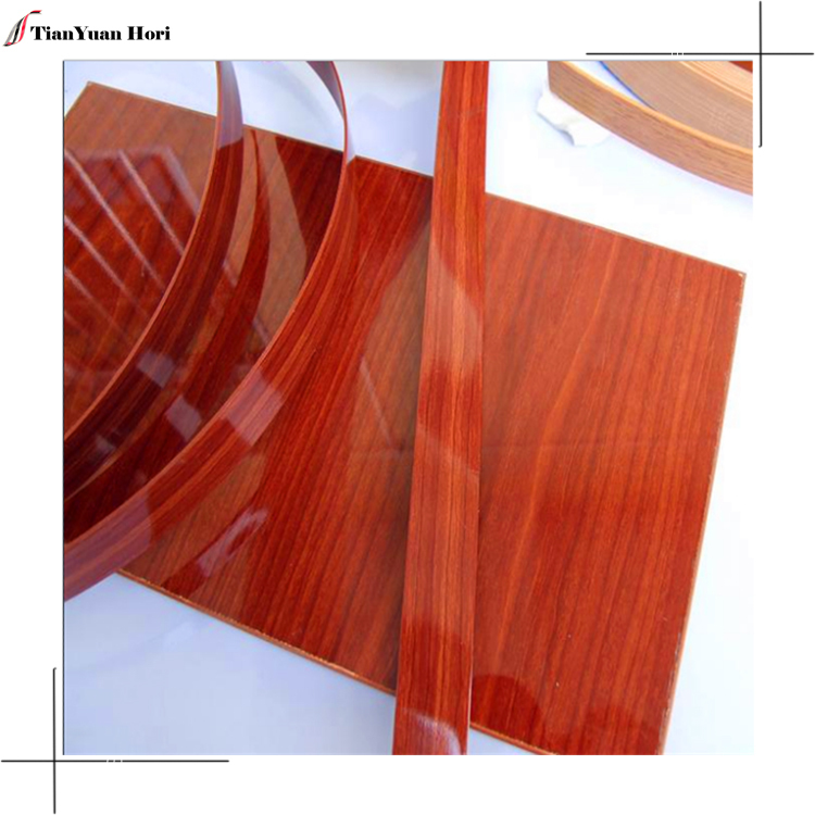 China manufacturer high quality furniture cabinet pvc highlight edging banding tape