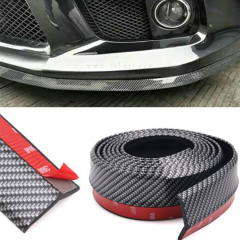 Factory Direct Sale Black Color Multi Deflector Bumper Lip Car Front Bumper Lip Splitter spoiler