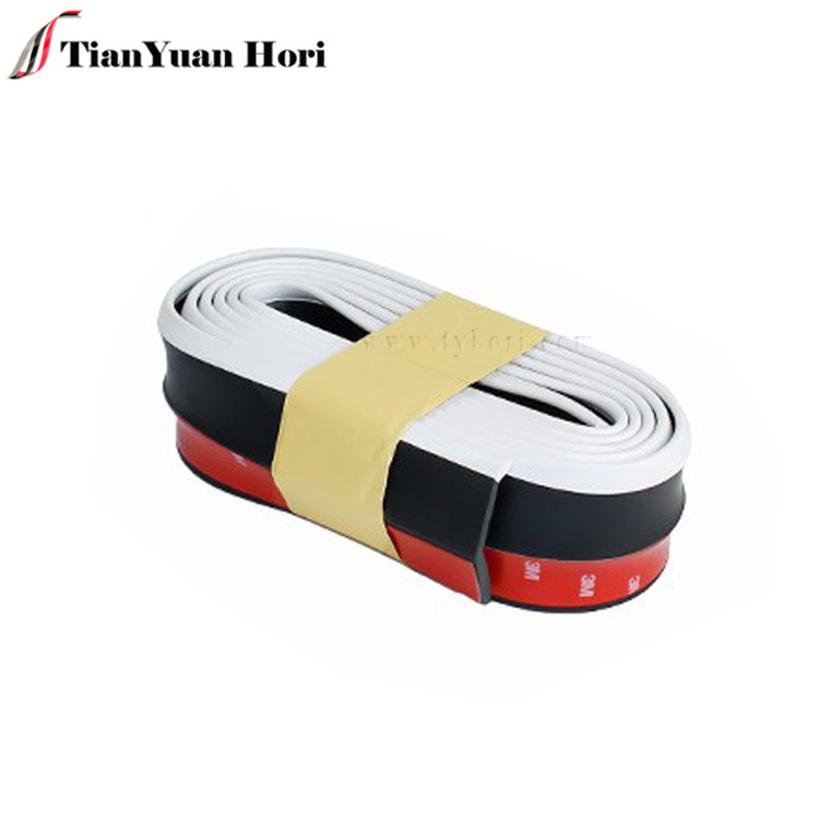 Hot New Product in China White Lip Skirt Rubber Protector Car Body stickers Front Bumper Guard Lip