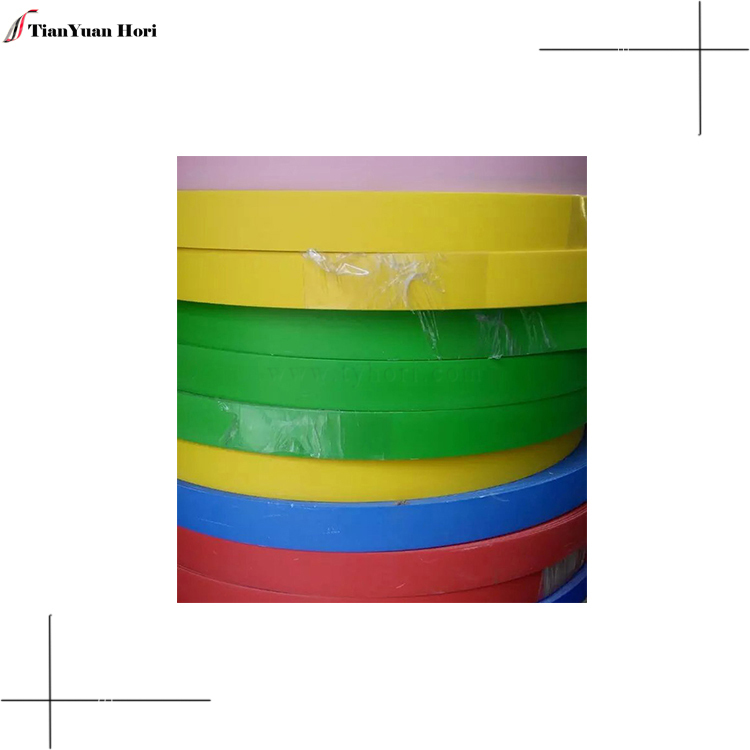 China factory furniture accessories office desk pvc edge banding plastic solid color edge banding tape