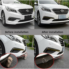 September tradeshow hot sell car bumper rubber front lip protector