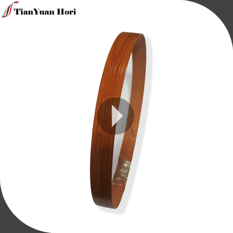 2023 September tradeshow furniture plywood 1.2mm pvc woodgrain edge banding