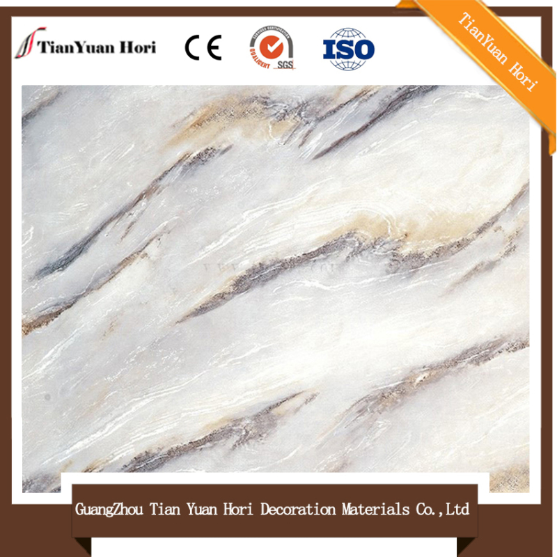 Amino (poly PU)decorative paper for furniture stone grain